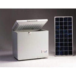 Solar freezer