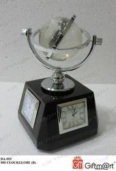 World Globe Clock Item Code DA-002-080CLOCKGLOBE