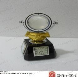 Handshake Globe Clock Item Code DA-005-0377