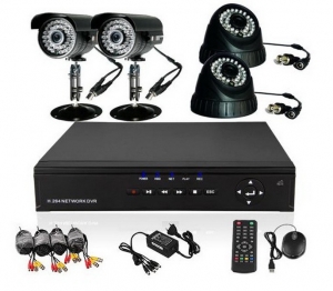 CCTV Camera Surveillance Systems with DVR (Digital Video Recorders)