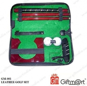 Leather Golf Set Item Code GM-001