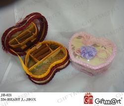 Heart Jewellery Box Item Code jb-021