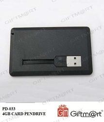 4GB Card Pen Drive Item Code PD-033