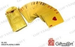 GOLD PLAYING CARDS