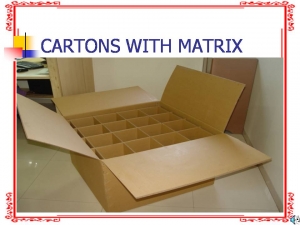 Cartons With Matrix