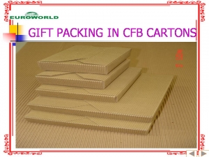 Gift Packing in CFB Cartons