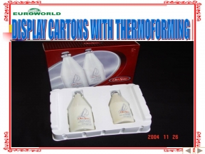 Display Cartons with Thermoforming