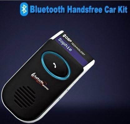 033 CAR BLUETOOTH HANDS FREE KIT WITH SOLAR CHARGER