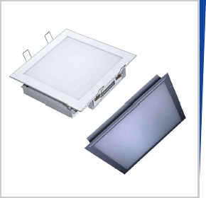 LED Recessed Smooth Vision Square Panel Light