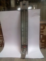 Metal Body Low Flow Glass Tube RotaMeter with needle Valve 