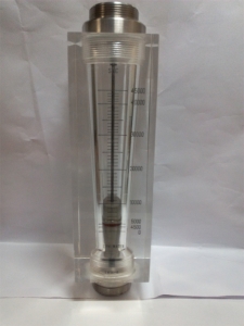  Acrylic Body  Online Rotameter for Water Treatment Plant