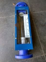 Glass Tube Rotameter In Flange Connection For Water