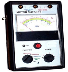 Analog Motor Checker